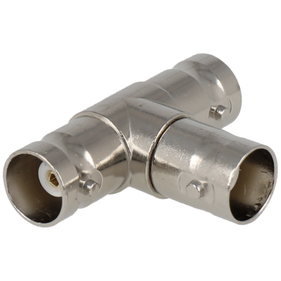 Derivador tipo "t" bnc hembra-A-CCTV A-COM-BNC/FM-2XBNC/FM-A-CCTV A-CON-BNC/FM-2XBNC/FM