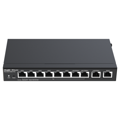 Reyee Router PoE Controladora Cloud, 10 portas-Ruijie RG-EG310GH-P-E-Ruijie RG-EG310GH-P-E-Reyee RG-EG310GH-P-E