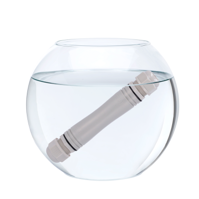 Extensor PoE para exterior IP67 Alarga a gama de potência do PoE até 800 metros 1 PoE Out + 1 Uplink RJ45 PoE In-POE-EXT01-800M-IP67