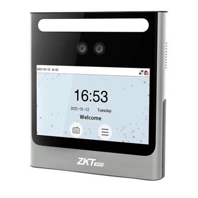 Controlo de presença e acesso Facial, cartão EM e PIN 500 caras | 150.000 registos-ZKTeco ZK-EFACE10-BIO8