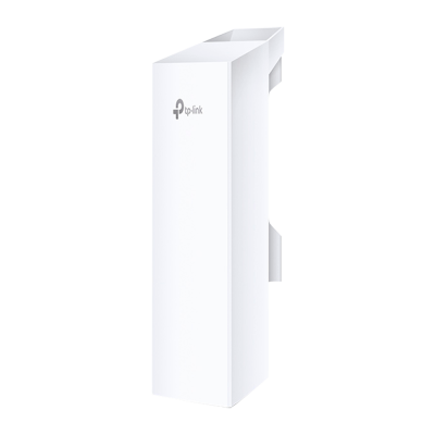 Dispositivo tp-link branco reto e alto para rede