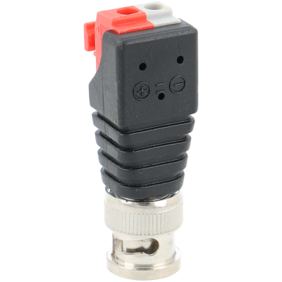 Bnc macho saída + / de 2 terminais-A-CCTV A-COM-BNC/M-SCREW-A-CCTV A-CON-BNC/M-SCREW