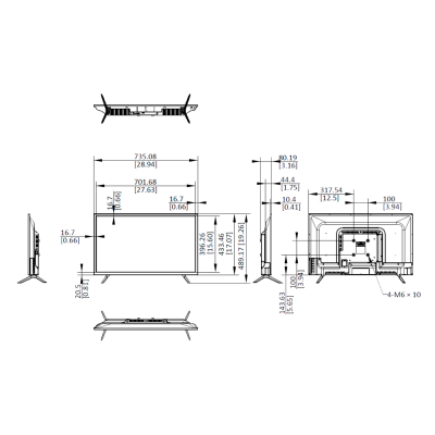 Monitor LED Hikvision DS-D5032F3-1V0S
