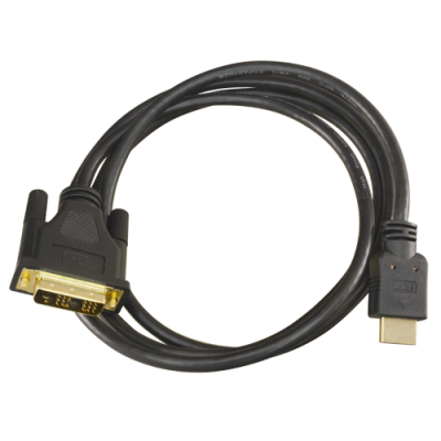 Cabo DVI para HDMI, conector HDMI macho tipo A-lojaCCTV DVI-HDMI-2-lojaCCTV DVI-HDMI-2