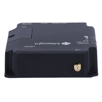 Router Industrial 4G 2 portas RJ45 10/100 - Milesight-Milesight MS-UR32L-L04EU