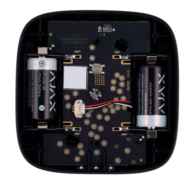 Detector de CO Sem fios 868 MHz Jeweller Sirene 85 dB incorporada-Ajax AJ-FIREPROTECT2-C-RB-B