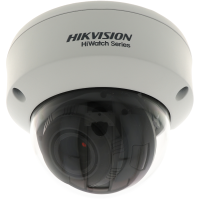 Câmara com fios (Coaxial) Mini-dome 8mpx 2.8mm 20m  - Hikvision HWT-D381-Z