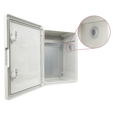 Caixa Estanque IP65 400x300x170 lojaCCTV BOX-403017-IP65