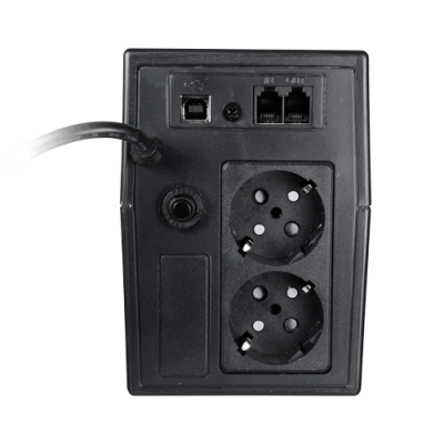 UPS Interactiva lojaCCTV 600VA/360W 2xSchuko