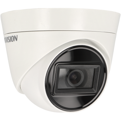 Câmara com fios (Coaxial) Turret Branca 8mpx 2.8mm 60m IP67 - Hikvision DS-2CE78U1T-IT3F