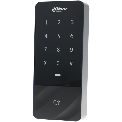 Controlo de acessos interior / exterior com leitor de cartões e teclado tipo rfid 125khz