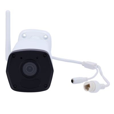 Kit Uniview UV‑KIT114‑B42W NVR 4 CH PoE + 4 Câmaras Bullet 2 MP Wi‑Fi com IR 30 m Kit Uniview UV‑KIT114‑B42W NVR 4 CH PoE + 4 Câmaras Bullet 2 MP Wi‑Fi com IR 30 m