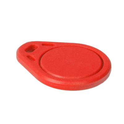 Porta-chaves TAG de proximidade numerado ID por radiofrequência MF passiva: Cor vermelha-MF-TAG-R