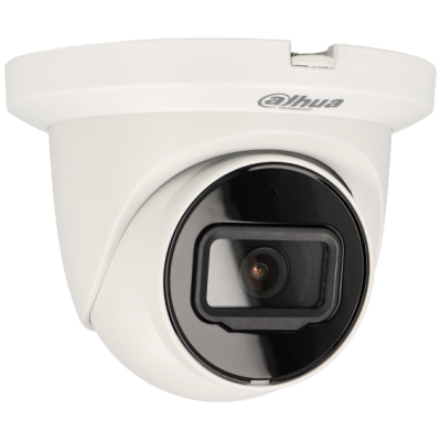 Sistema de Videovigilância com fios (IP) e Switch PoE, 6 Câmaras Turret com 4 mpx da Dahua Sistema de Videovigilância com fios (IP) e Switch PoE, 6 Câmaras Turret com 4 mpx da Dahua