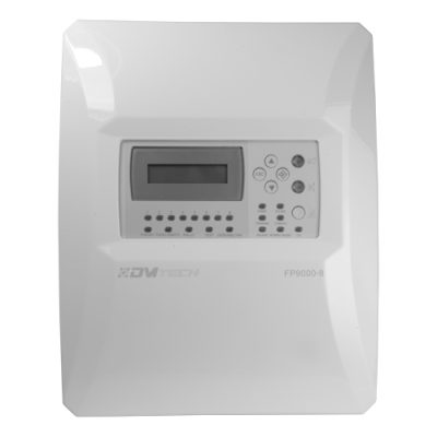 Central de Incêndio Convencional 8 zonas c/ LCD DMTech DMT-FP9000-8-PT