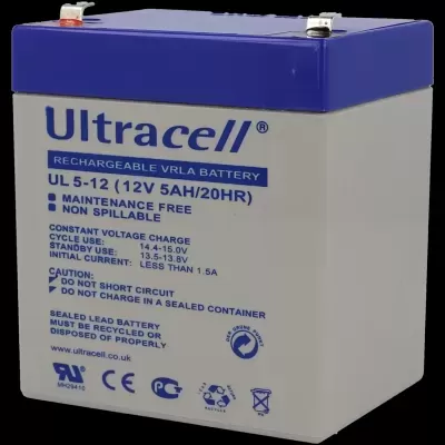 bateria 12v 5ah-Ultracell UL5-12-Ultracell UL5-12
