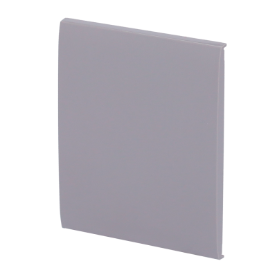 Painel central para interruptor compatível com AJ-LightCore -1G / -2W - cinza-Ajax AJ-CENTERBUTTON-1G2W-GRE