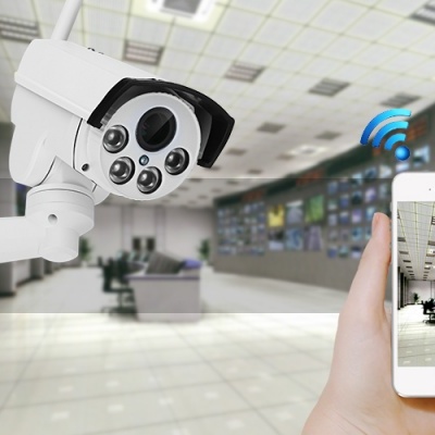 Câmara vigilância Wi-Fi, 5.0 mpx, JIANSHU