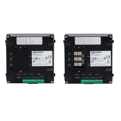 Placa Exterior 2 Fios HD Hikvision DS-KD7003EY-IME2-Aluminum