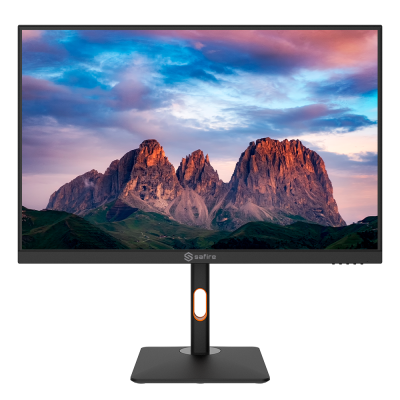 Monitor LED IPS SAFIRE SF-MNT27-4K-V2 27" 4K para Videovigilância