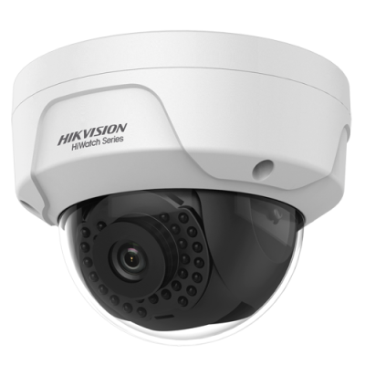 Sistema de Videovigilância com fios (IP) e Switch PoE, 6 Câmaras Mini-Dome com 4 mpx da Hikvision