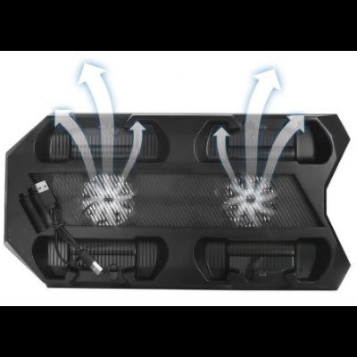 Base Dock station Cooler e carregador Comandos PS4