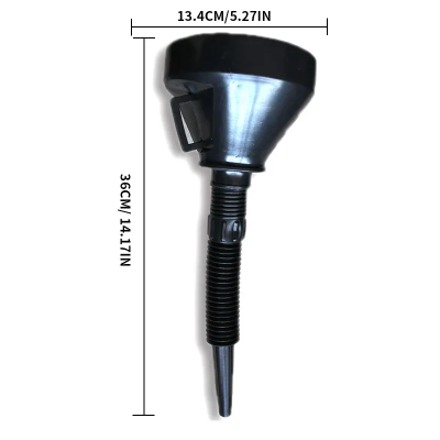 Funil combustível carro carrinha camião gasolina gasóleo transfega