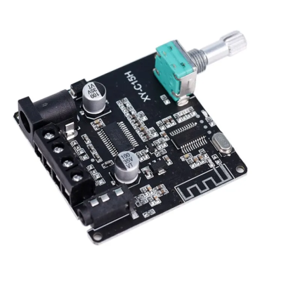 Amplificador audio bluetooth jack 20w + 20w telemovel computador colunas speakers