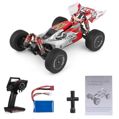 Carro telecomandado grande Radiomodelismo SUPER RAPIDO 60KM/h Wltoys TT 4X4 LED NOVO