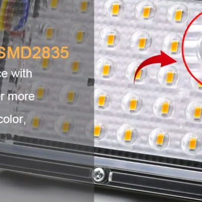 Holofote Projetor lampada LED 50w 220V Iluminação casa garagem