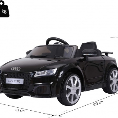 Carro eletrico Audi TT com certificado para crianças brinquedo