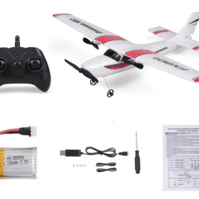 Avião Telecomandado RC radiomodelismo Cessna 2.4ghz 2ch