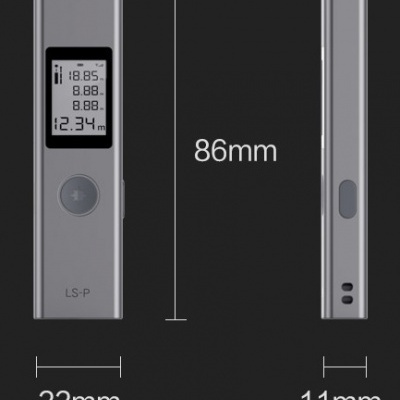 Medidor de distâncias Laser LS-P Xiaomi Duka SELADO