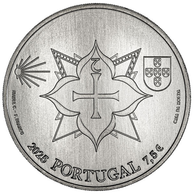 Moeda comemorativa 7.5€ 7.5 EUROS 900 anos do foral de Ponte de Lima NOVO