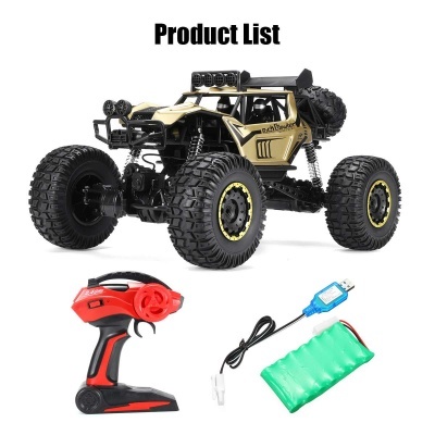 Carro telecomandado GIGANTE 1:8 50cm Buggy Jipe todo terreno TT 4X4 LED