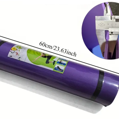 Tapete Esteira Colchonete Yoga Ginastica Fitness Pilates