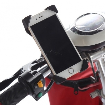 Suporte telemóvel para guiador volante Moto MOTA Bicicleta Scooter