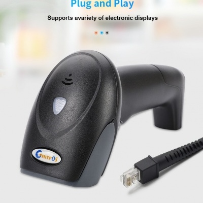 Leitor de codigo de barras e QR CODE Scanner Alta sensibilidade USB