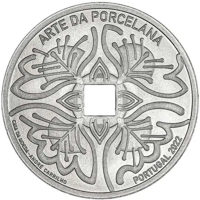 Moeda 5€ 5 Euros Arte da Porcelana Portugal e o Oriente André Carrilho