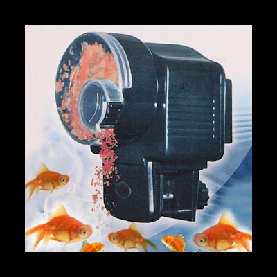 Alimentador automático eletrónico para aquário peixes