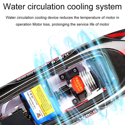 Barco telecomandado RAPIDO radio controle RC Lago Rio Mar