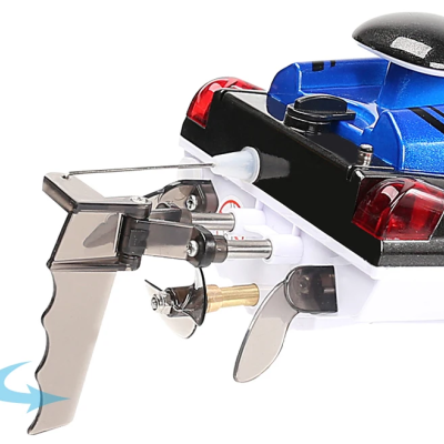 Barco telecomandado RAPIDO radio controle RC Lago Rio Mar