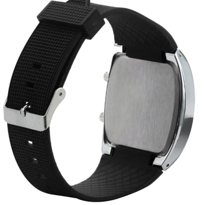 Relógio desportivo tipo velocímetro homem criança elegante moda LED