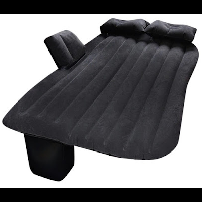 Cama Colchão Insuflável Banco Carro com Bomba para Viagem Camping