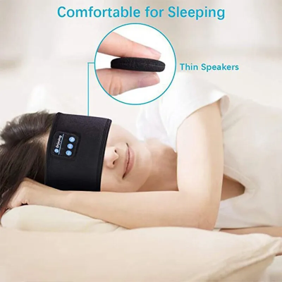 Fones bluetooth sem fios banda headset dormir viajar treinar