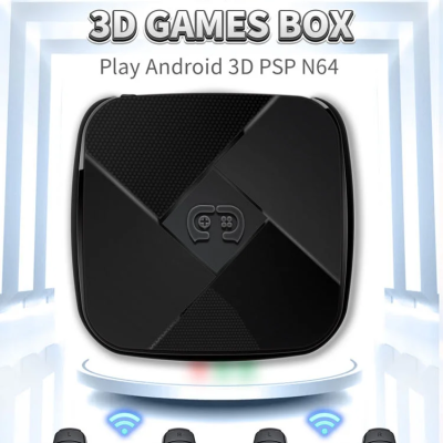 Consola retro 3D 4K HDMI com 10000 jogos incluidos wireless PS1 PSP GAMEBOY ATARI