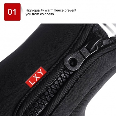 Luvas para desportos inverno ciclismo desporto com dedo touchscreen