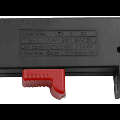 Medidor Teste carga baterias pilhas Digital Universal