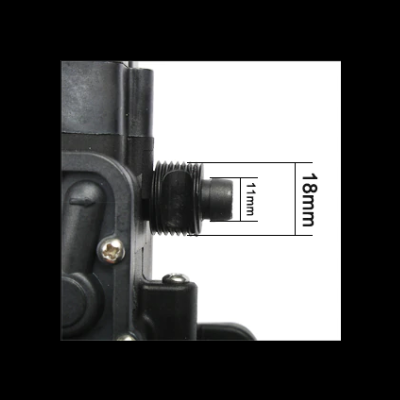 Mini bomba de água elétrica ALTA PRESSÃO 12v 72w 6L/min 130psi 7kg pressão