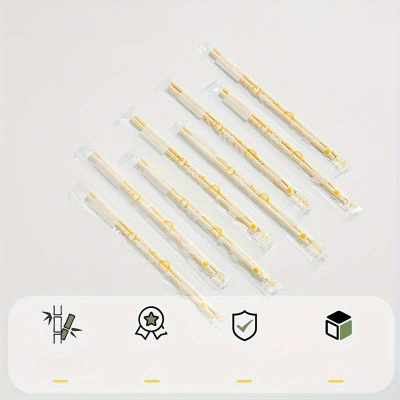 Pauzinhos chineses comida chinesa bambu descartaveis Hashi Sushi NOVOS